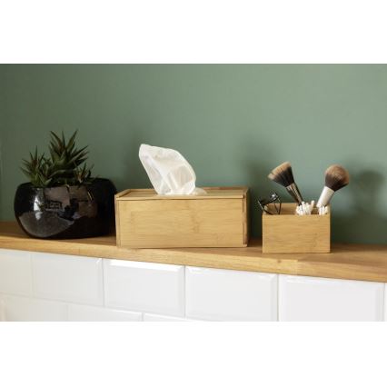 WENKO 23925100 - Näsduksbox TERRA 25x13 cm brun