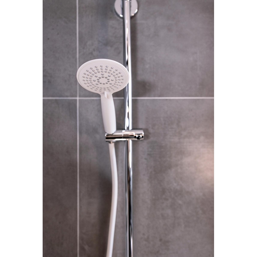 WENKO 23942100 - Duschmunstycke YOUNG LINE 11x11 cm vitt