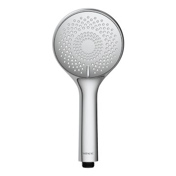 WENKO 23995100 - Duschhuvud Vattensparsystem 11x11 cm polerad krom