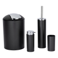 WENKO 24078800 - Set CALVO 6,5x13 cm svart/glänsande krom