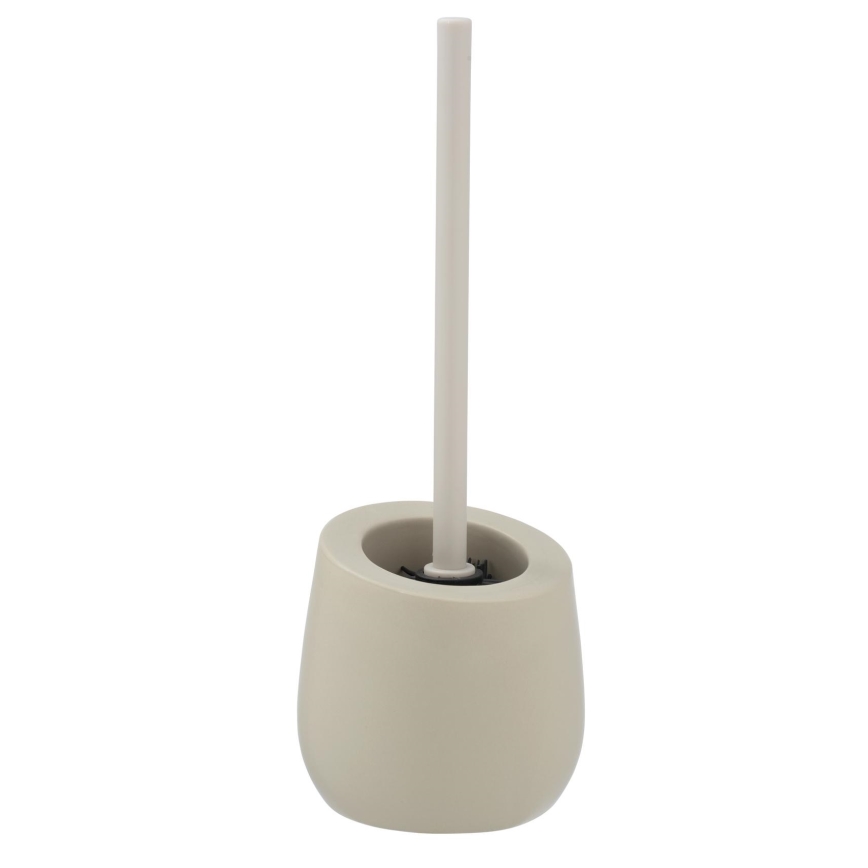 WENKO 24136100 - Toalettborste BADI 13,5x38 cm beige