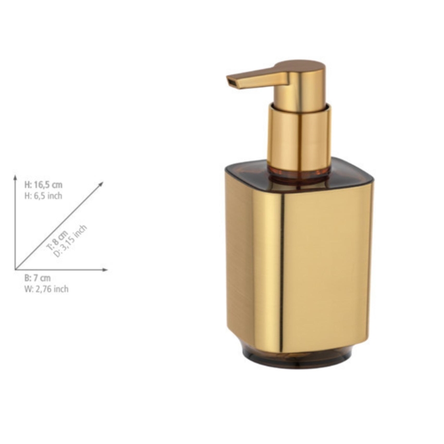 WENKO 24161100 - Tvåldispenser AURON 300 ml guld