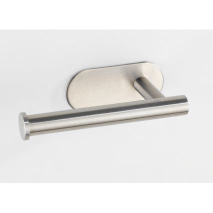 WENKO 24166100 - Toalettpappershållare TURBO-LOC OREA MATT 16x7 cm rostfritt stål/silverfärgad