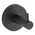 WENKO 24232100-Krok BOSIO BLACK 5,5x5,5 cm rostfritt stål/silverfärgad