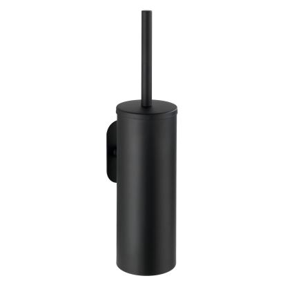 WENKO 24289100-WC toalettborste TURBO-LOC OREA BLACK 9x39,5 cm rostfritt stål/svart