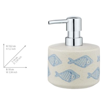 WENKO 24311100 - Tvålpump AQUAMARIN 475 ml beige