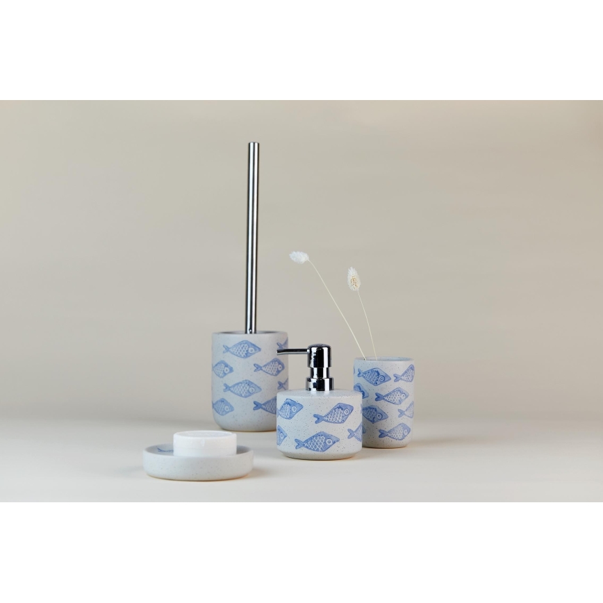 WENKO 24313100 - WC-borste AQUAMARIN 10x40 cm beige