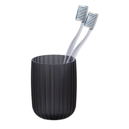 WENKO 24489100 - AGROPOLI tandborstmugg 7,5 x 10 cm, grå