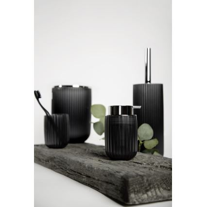 WENKO 24489100 - AGROPOLI tandborstmugg 7,5 x 10 cm, grå