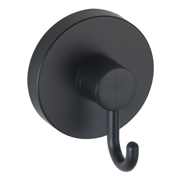 WENKO 24730100-krok VACUUM-LOC rund svart 6 x 6,7 cm