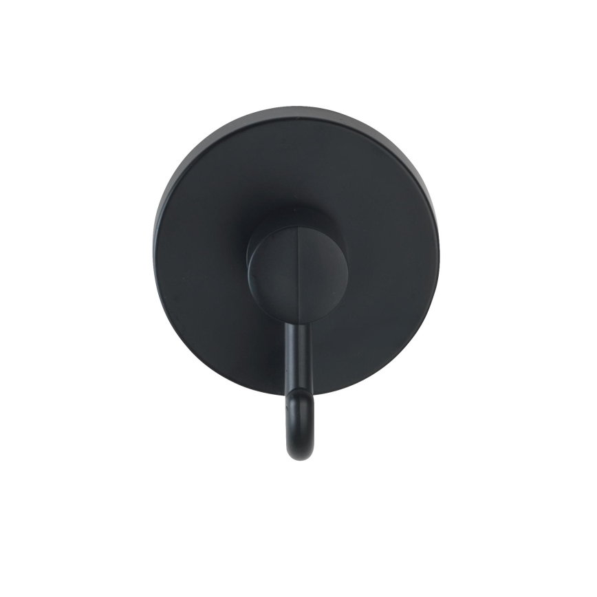 WENKO 24730100-krok VACUUM-LOC rund svart 6 x 6,7 cm