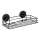 WENKO 24732100 - Hylla VACUUM-LOC, rund, svart, 26 x 14 cm