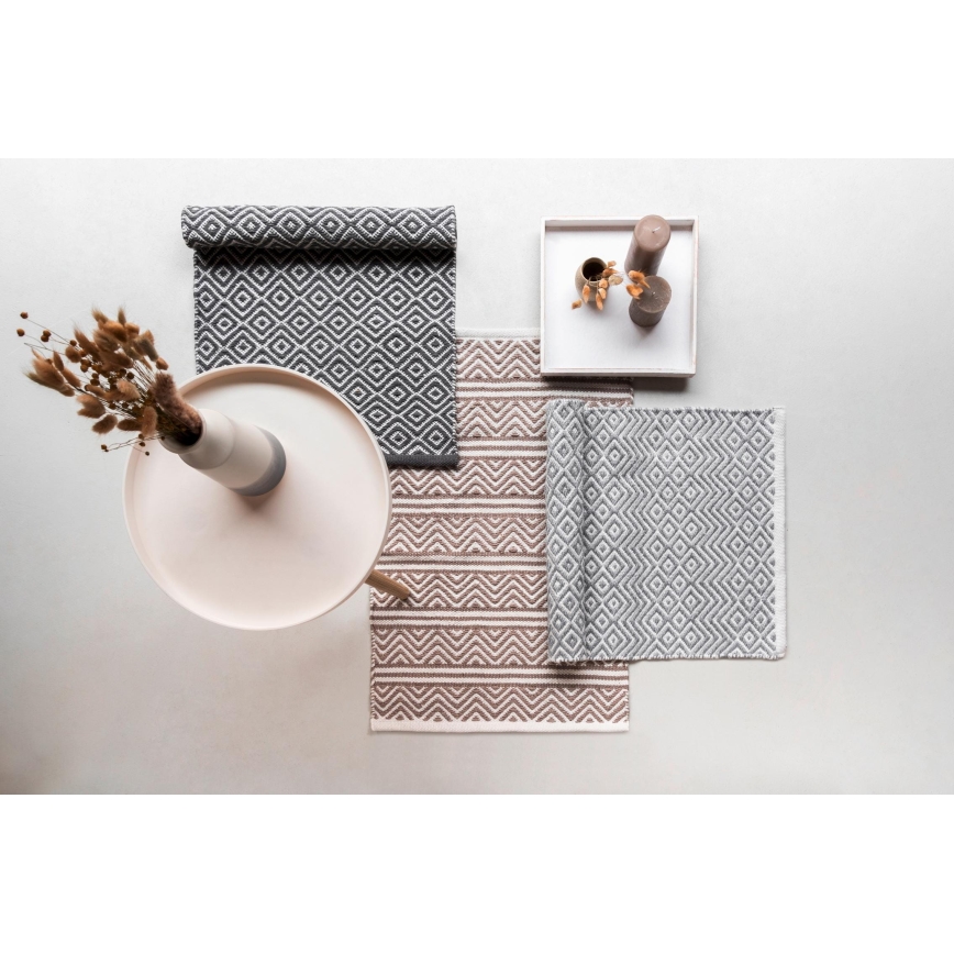 WENKO 24868100-Matta SHAKI 50x80 cm beige/vit