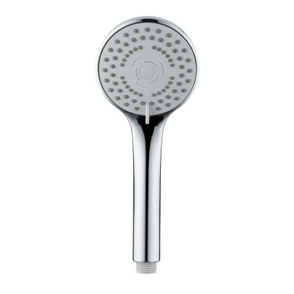 WENKO 24918100 - Duschhuvud BASIC LINE 9,5x9,5 cm blank krom/silverfärgad