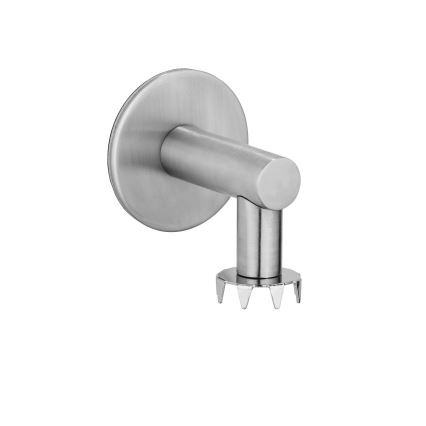 WENKO 24971100-Tvålhållare TURBO-LOC 4,5x7 cm silverfärgad