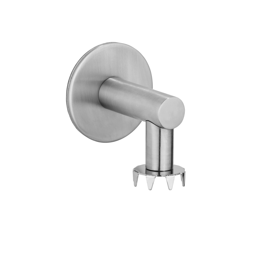 WENKO 24971100-Tvålhållare TURBO-LOC 4,5x7 cm silverfärgad