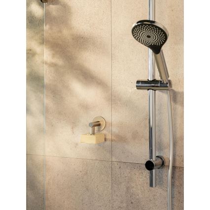 WENKO 24971100-Tvålhållare TURBO-LOC 4,5x7 cm silverfärgad