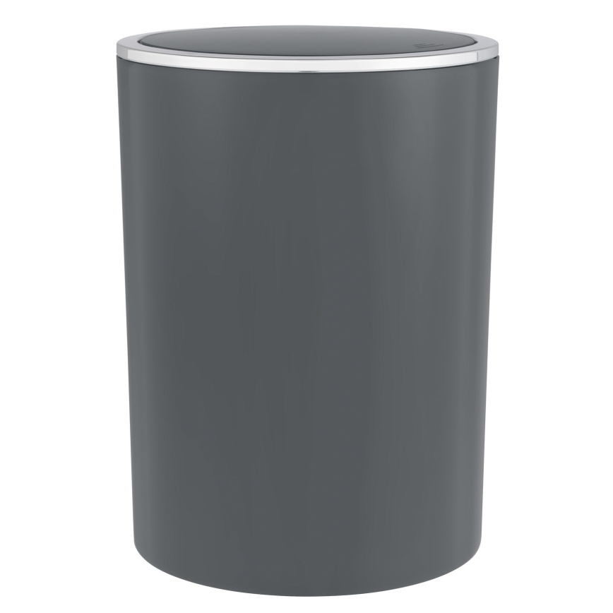 WENKO 25146100 - Korg INCA 18,5x25,5 cm antracit/polerad krom