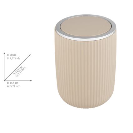 WENKO 25186100 - Korg AGROPOLI 14,5x20 cm beige