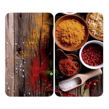 WENKO 2521467100 - Överdrag för platta 30x52 cm flerfärgad/grå/genomskinlig