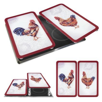 WENKO 2521471500 - Täckplatta - GRAFIK 30x52 cm, flerfärgad