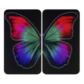 WENKO 2521474500 - Täckplatta ABDECKPLATTE - GRAFIK 30x52 cm, flerfärgad