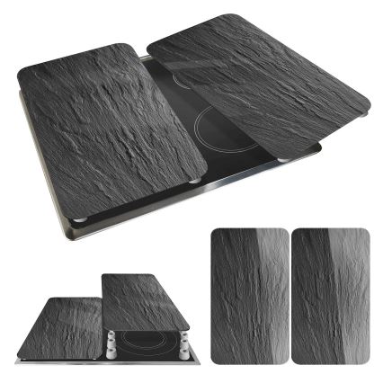 WENKO 2521480100 - Skyddsplatta 30x52 cm flerfärgad/grå/genomskinlig