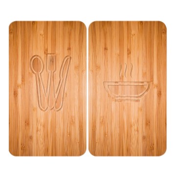 WENKO 2521497100 - Hällskydd 52 x 30 cm flerfärgat/grått/genomskinligt