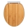 WENKO 25224100 - Toalettsits BAMBOUSA 34,5x40,5 cm brun/silver