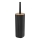 WENKO 25304100 - WC-set ROTELLO 10x36 cm svart/brun