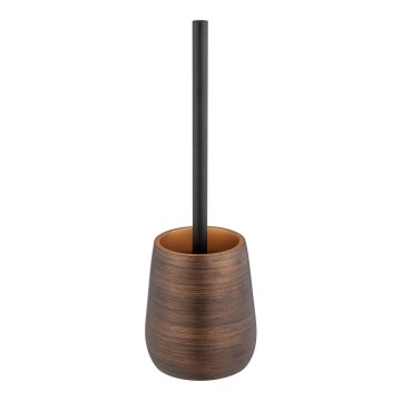 WENKO 25354100 - WC-borste PALENA 12,5x37 cm bronsfärgad