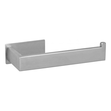 WENKO 25422100 - Toalettpappershållare TURBO-LOC GENOVA MATT 15,3x7,6 cm silver