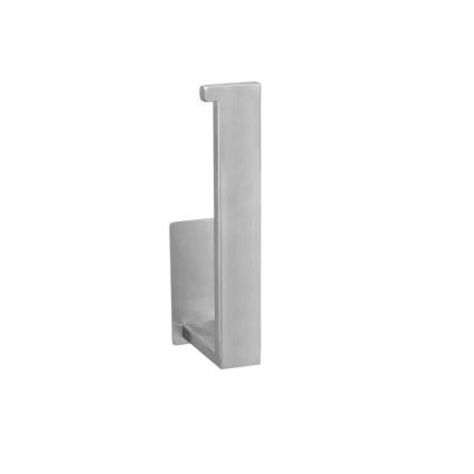 WENKO 25422100 - Toalettpappershållare TURBO-LOC GENOVA MATT 15,3x7,6 cm silver