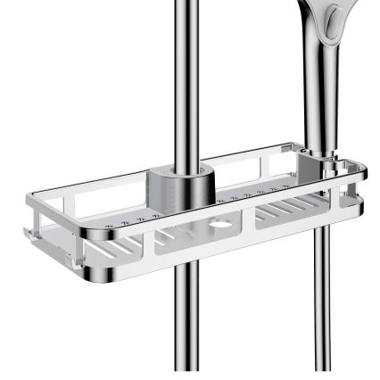 WENKO 25490100 - Hylla LIBERTÀ 28,5x11,5 cm polerad krom