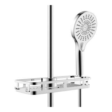 WENKO 25490100 - Hylla LIBERTÀ 28,5x11,5 cm polerad krom