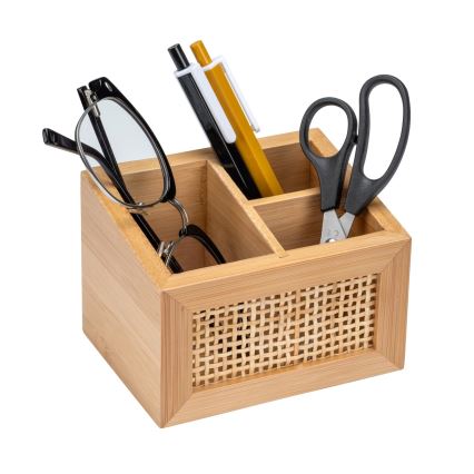 WENKO 25600100 - Organizer ALLEGRE 12x9 cm brun