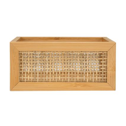 WENKO 25601100 - Badkarsbricka ALLEGRE 15x7 cm brun