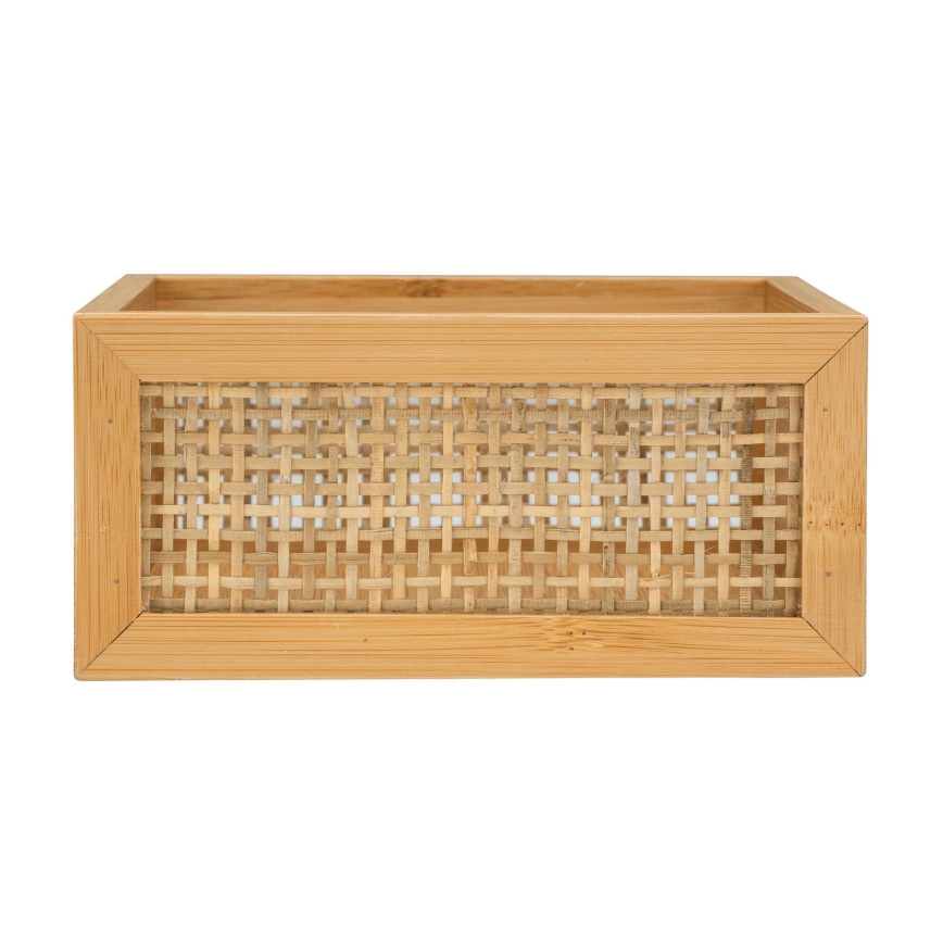 WENKO 25601100 - Badkarsbricka ALLEGRE 15x7 cm brun