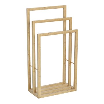 WENKO 25629100 - Handdukställ BAMBUSA 42,5x82 cm brun