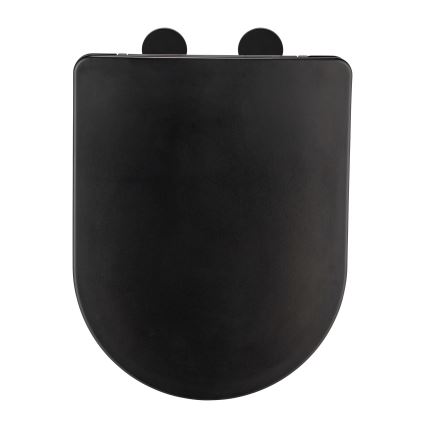 WENKO 26029100 - Toalettsits GALATI 46x36 cm svart