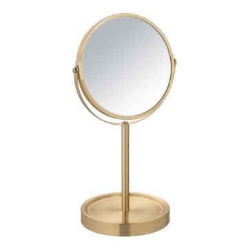 WENKO 26061100 - Spegel ALATA 18,5x35 cm i guld