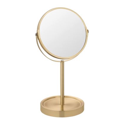 WENKO 26061100 - Spegel ALATA 18,5x35 cm i guld