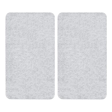 WENKO 2712663100 - Täckskiva 30x52 cm transparent/grå