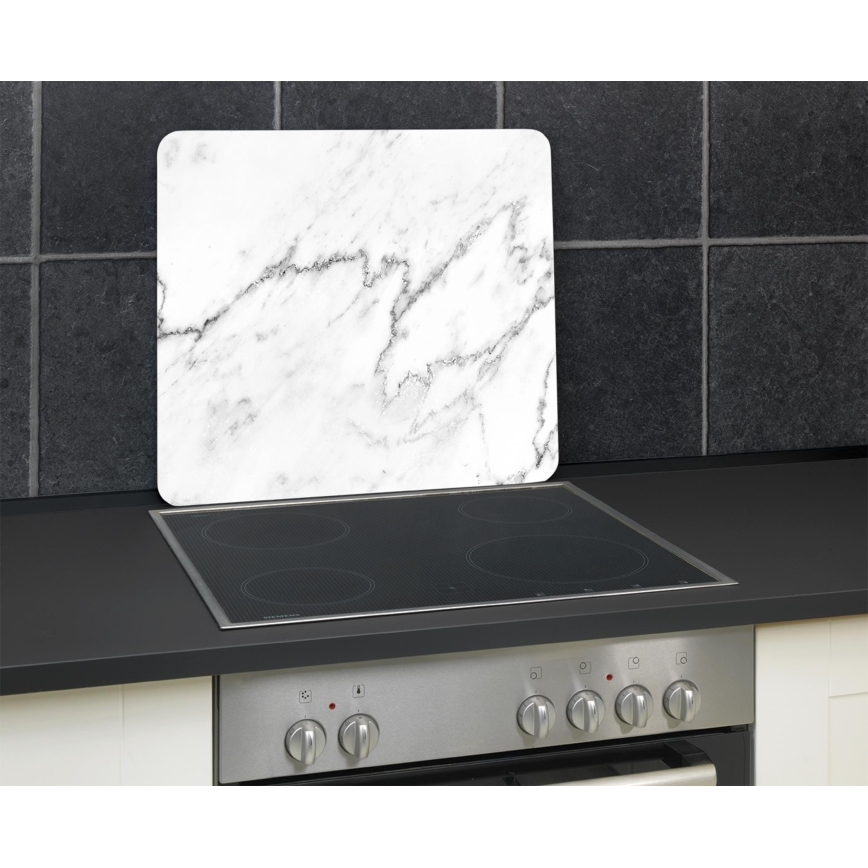 WENKO 2712929500 - Täckplatta / skärbräda NEUTRAL 56x50 cm flerfärgad/genomskinlig