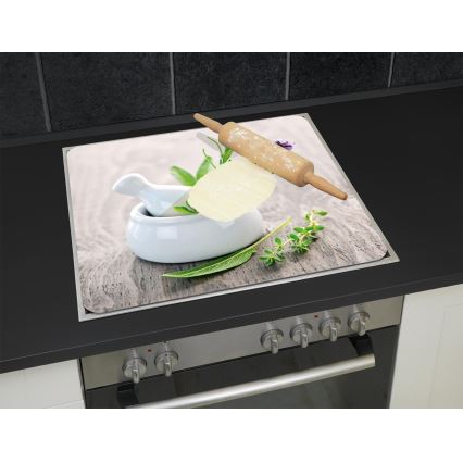 WENKO 2712940500 - Täckplatta för livsmedel 56x50 cm flerfärgad/transparent