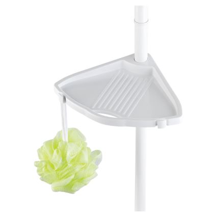 WENKO 3201010100 - Hörnelement COMPACT 26x195 cm vit