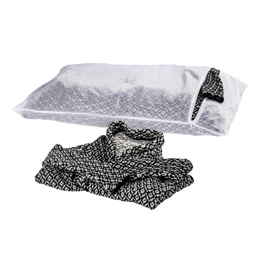 WENKO 3751900100 - Tvättpåse 90x60 cm vit