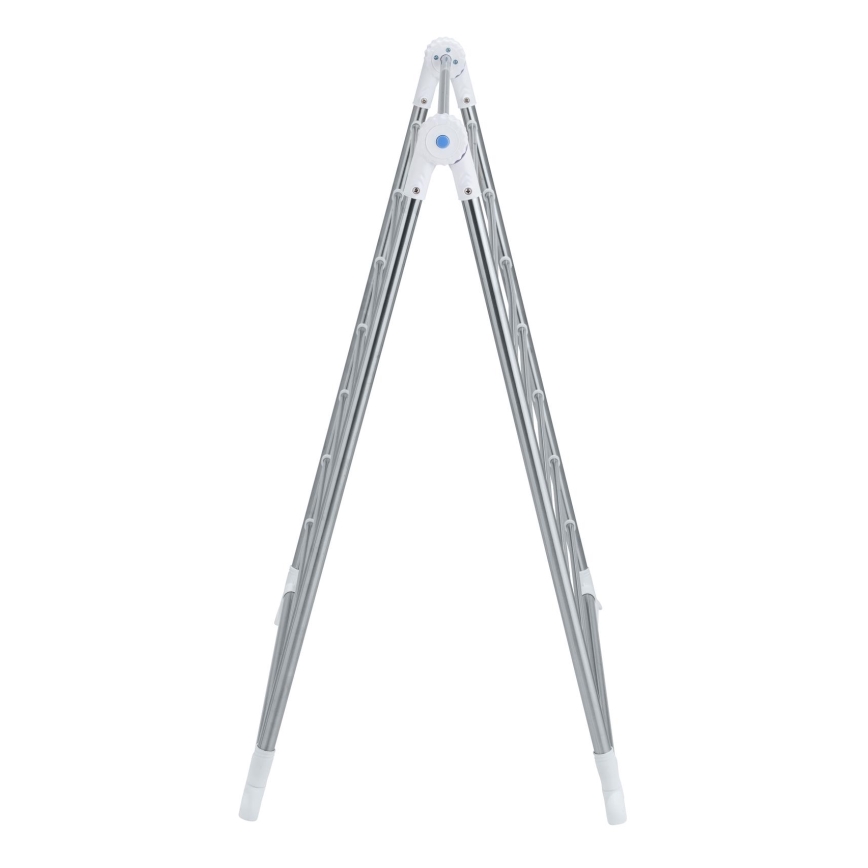 WENKO 3772020100 - PROFI-torkställ 65x150 cm i rostfritt stål/silver/vit