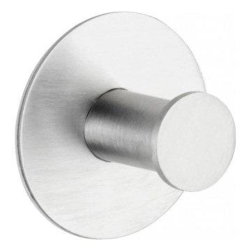 WENKO 4466540100 - CELANO-krok 5x3,3 cm, rostfritt stål/silverfärgad