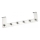 WENKO 4468060100-Klädhängare CELANO 39x11 cm rostfritt stål/silverfärgad